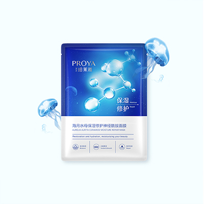 赏金大对决海月水母保湿修护神经酰胺面膜